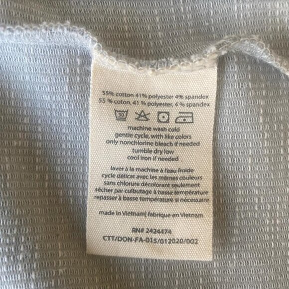 NWT Anthropologie Donni Open Front Cardigan Cotton Blend Size OS - Picture 7 of 8